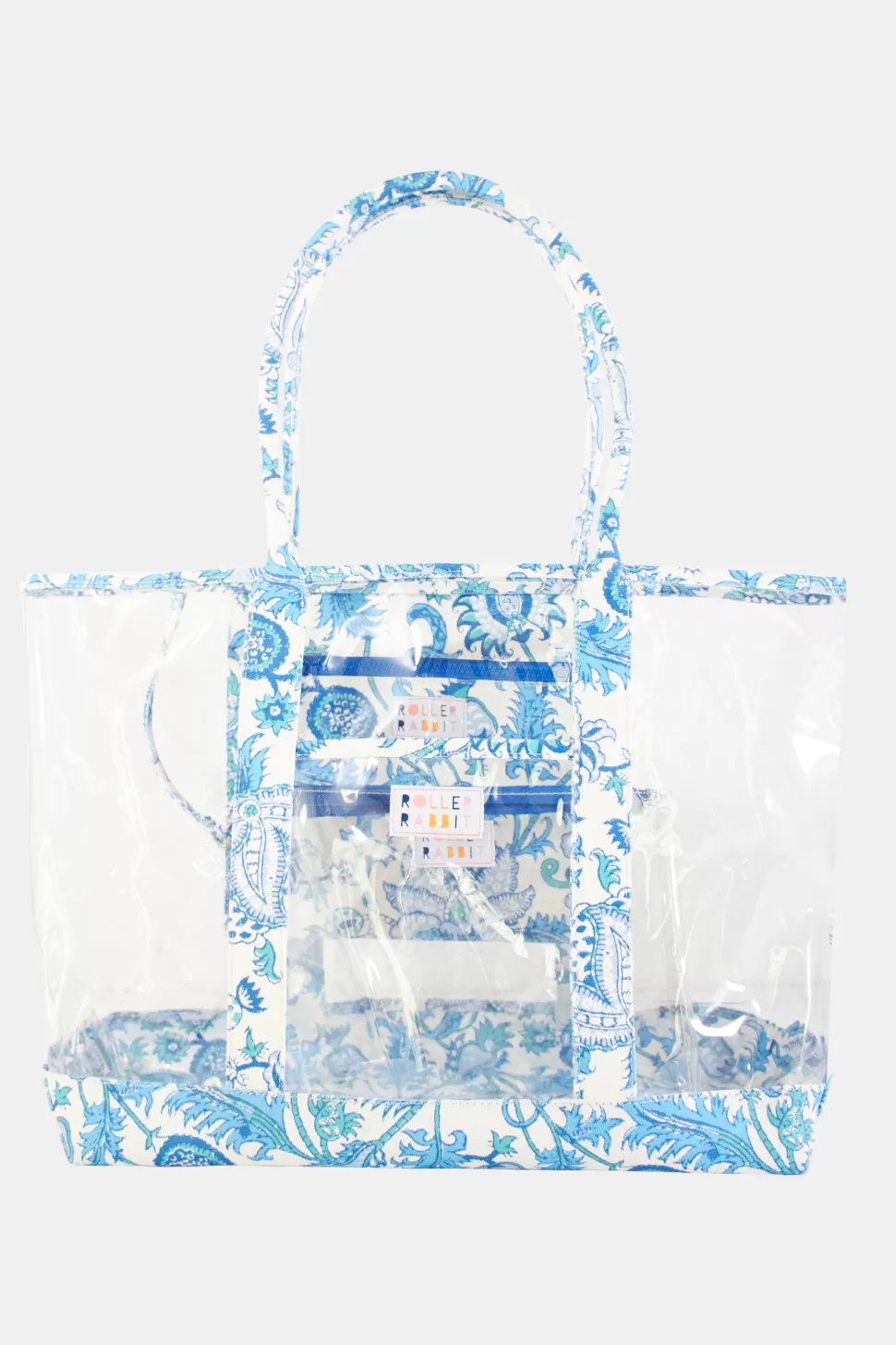 Roller Rabbit Amanda Clear Tote Blue Shop