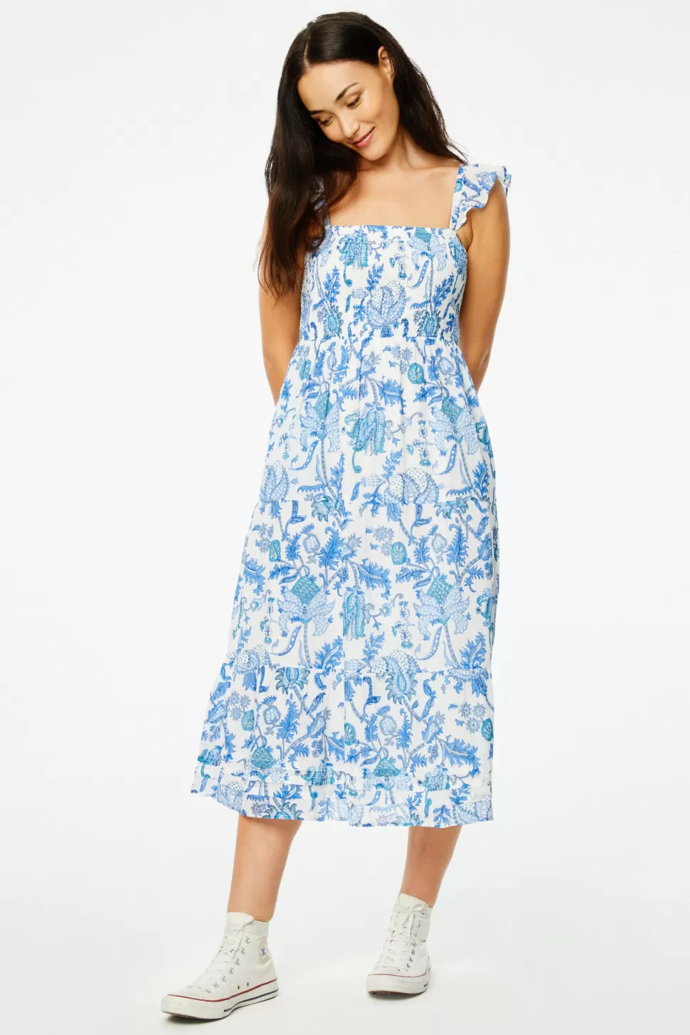 Roller Rabbit Amanda Doe Dress Blue Best Sale