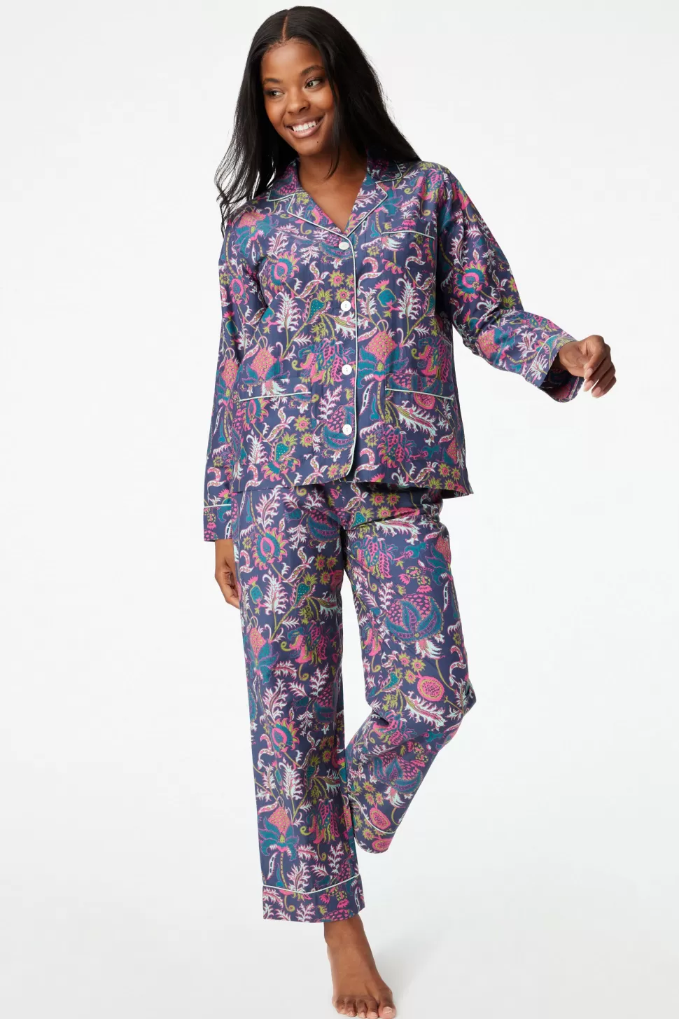 Roller Rabbit Amanda Loungewear Midnight Cheap