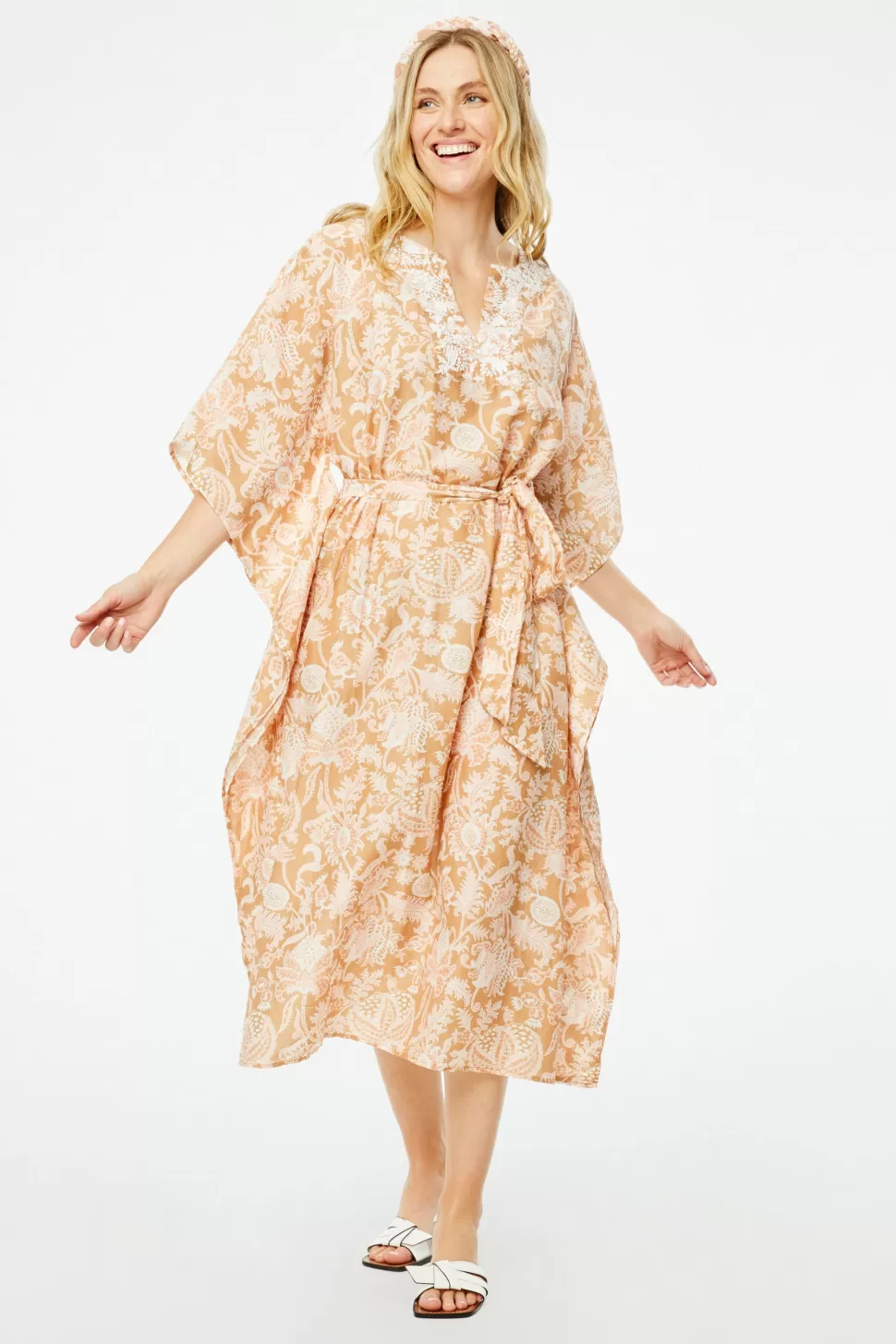 Roller Rabbit Amanda Nella Caftan Camel Store