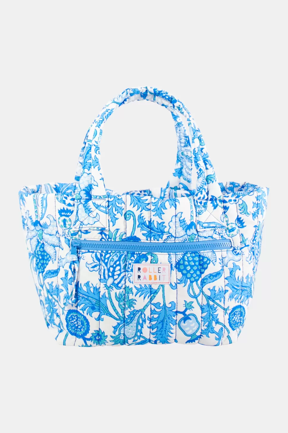 Roller Rabbit Amanda Quilted Tote Blue Best