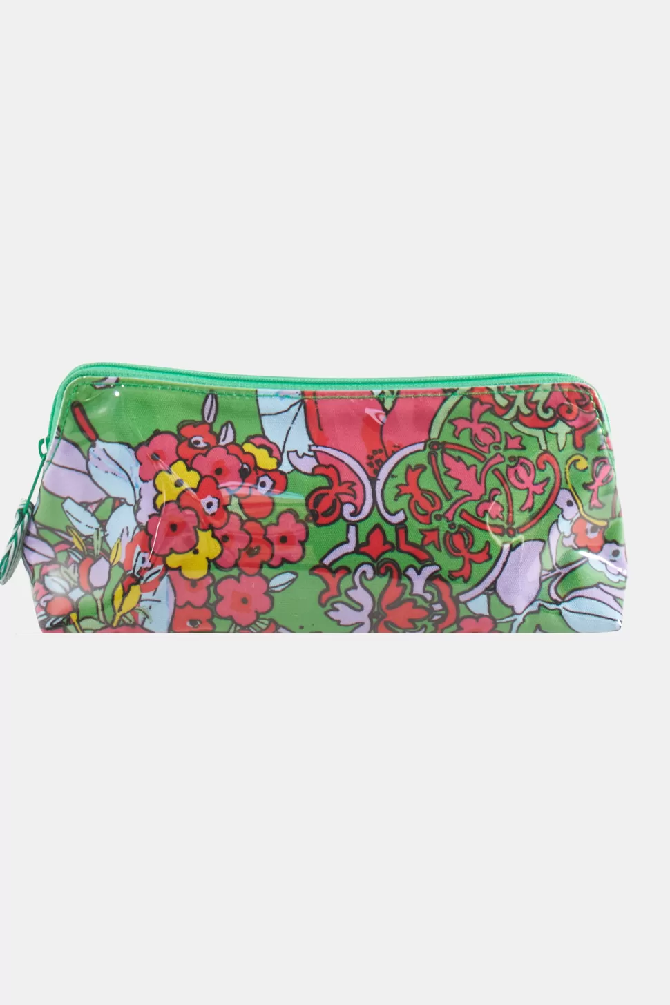 Roller Rabbit Ashbury Floral Makeup Bag Green Clearance