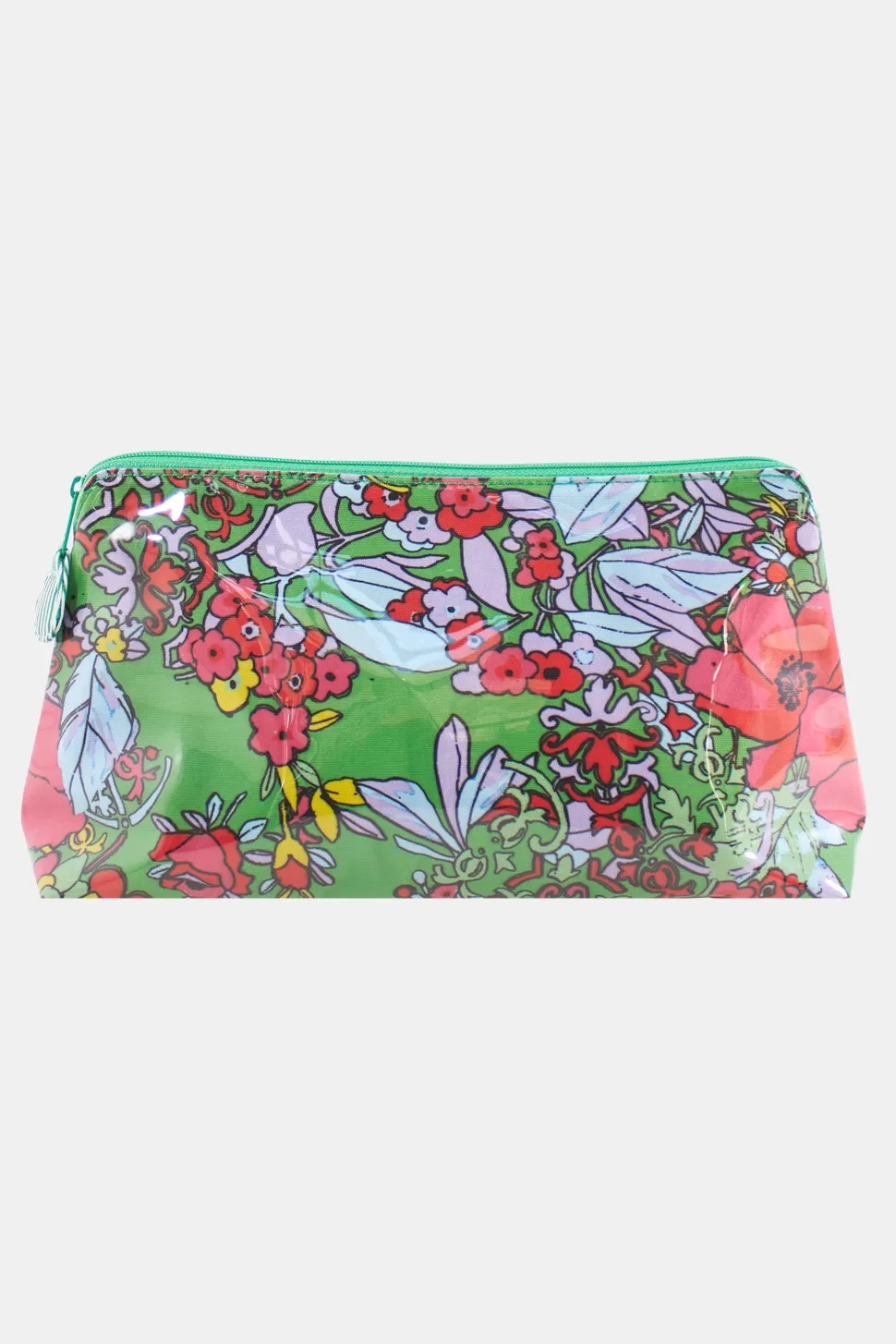 Roller Rabbit Ashbury Floral Makeup Bag Green Clearance