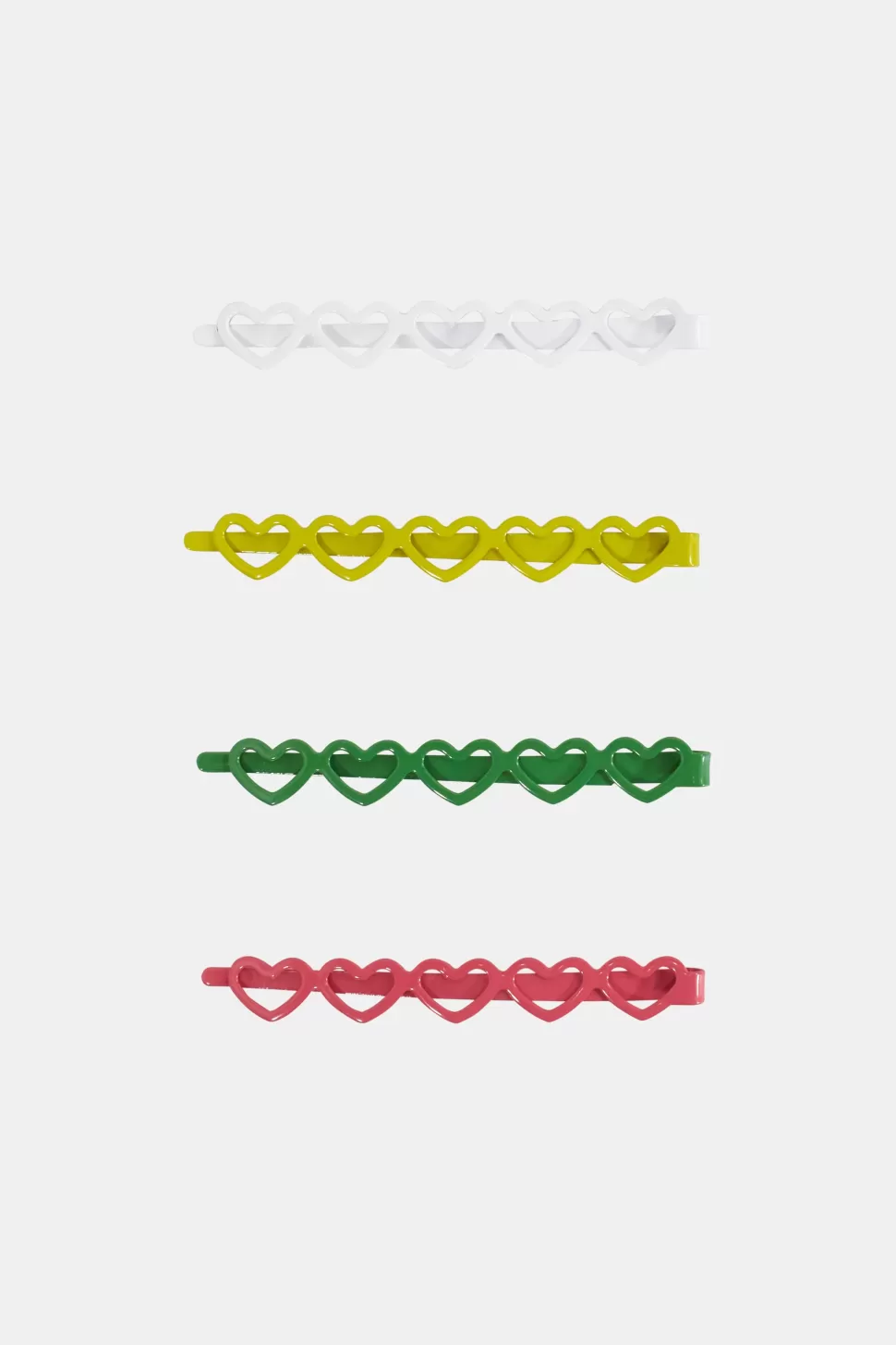 Roller Rabbit Barrette Set Of 4 Bright Multi New