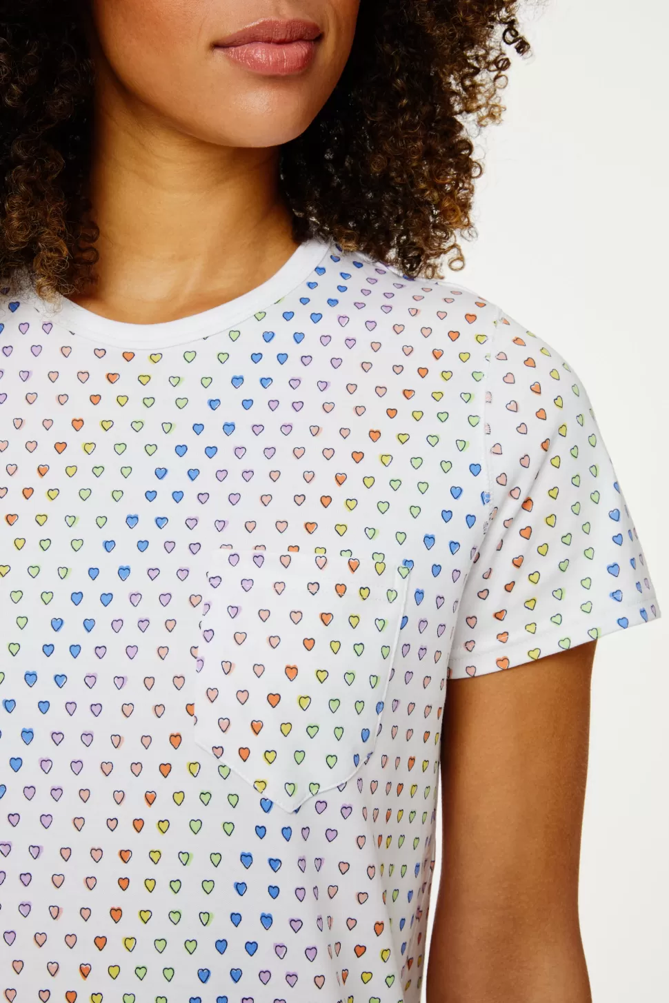 Roller Rabbit Disco Hearts T-Shirt Dress Rainbow Online