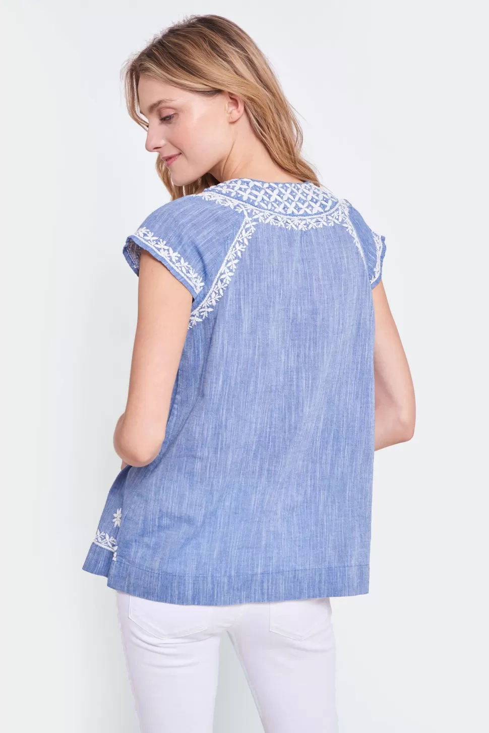 Roller Rabbit Faith Top Chambray Cheap