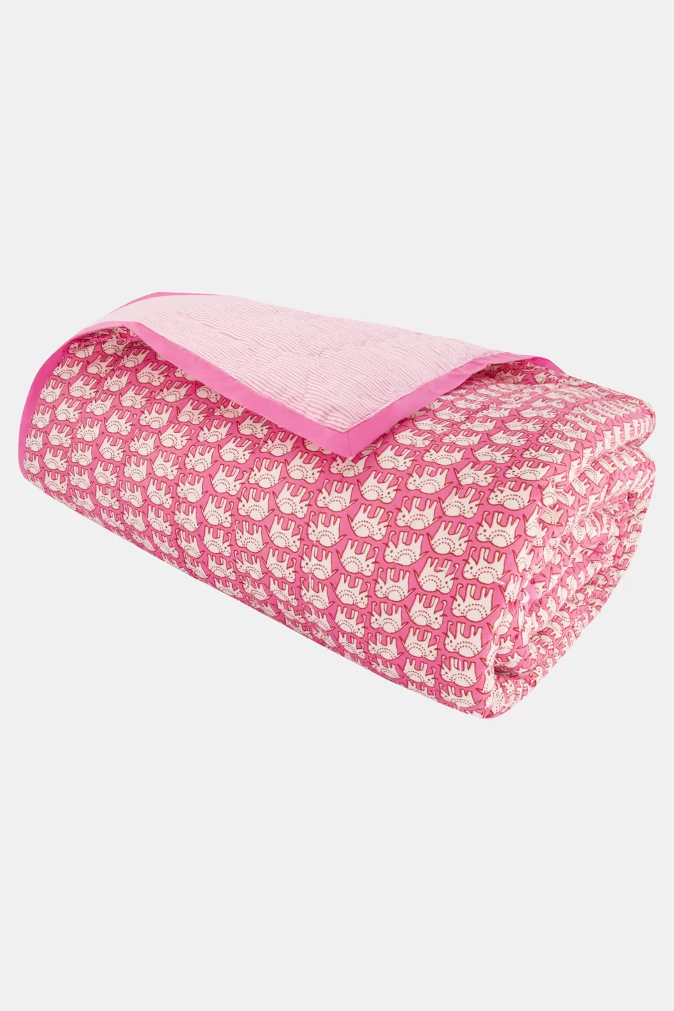 Roller Rabbit Hathi Quilt Pink Online