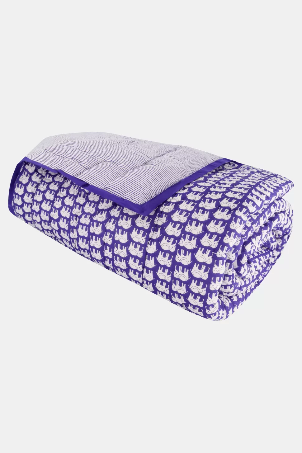 Roller Rabbit Hathi Quilt Blue Shop