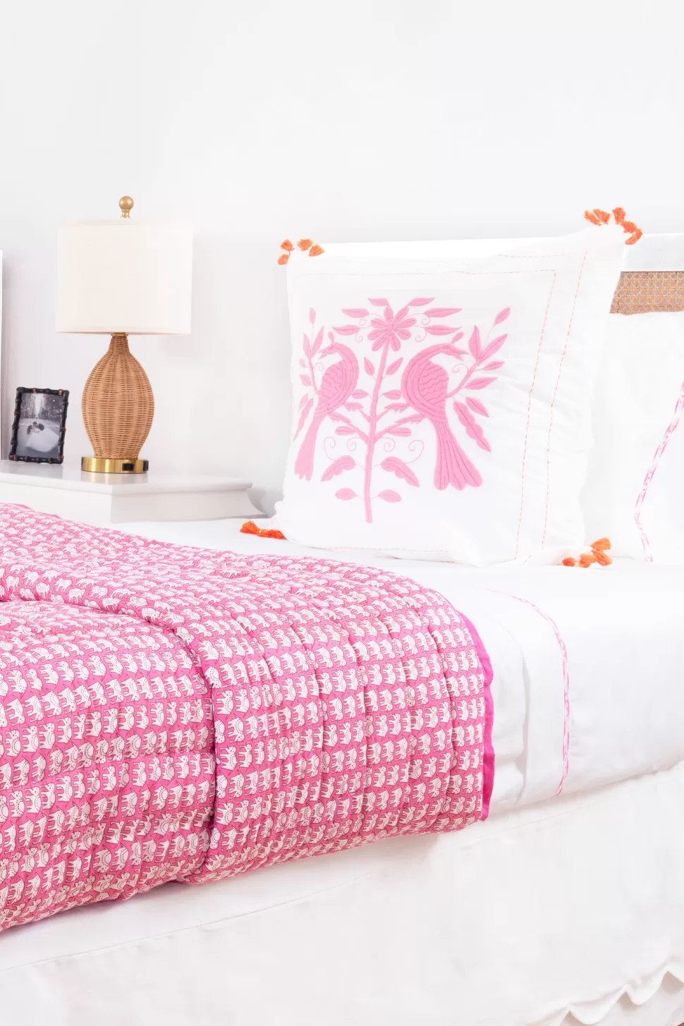 Roller Rabbit Hathi Quilt Pink Online