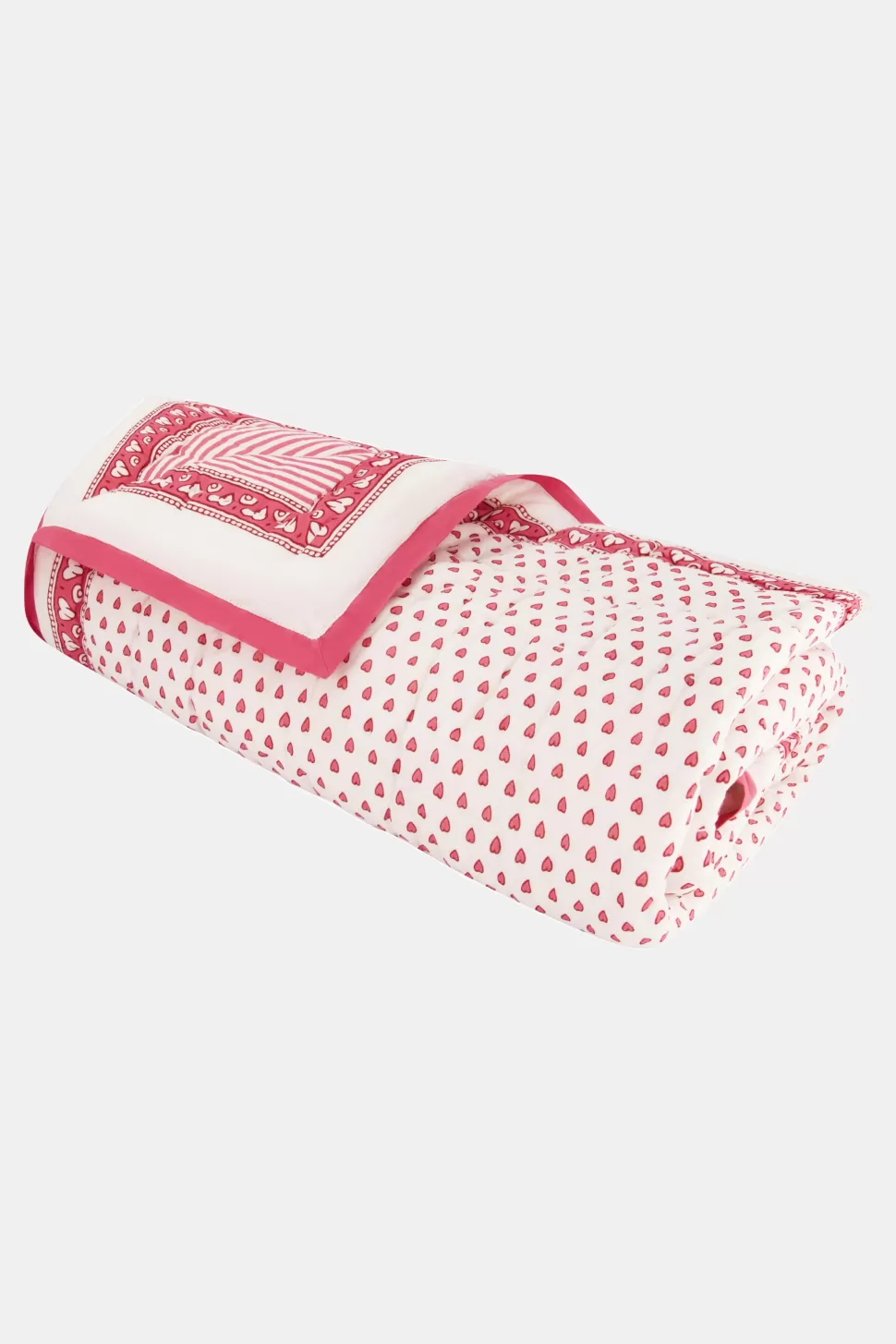 Roller Rabbit Hearts Baby Quilt Pink Sale