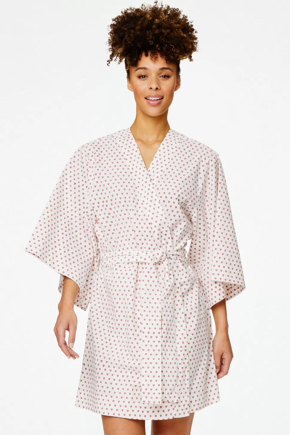 Roller Rabbit Hearts Kimono Pink Shop