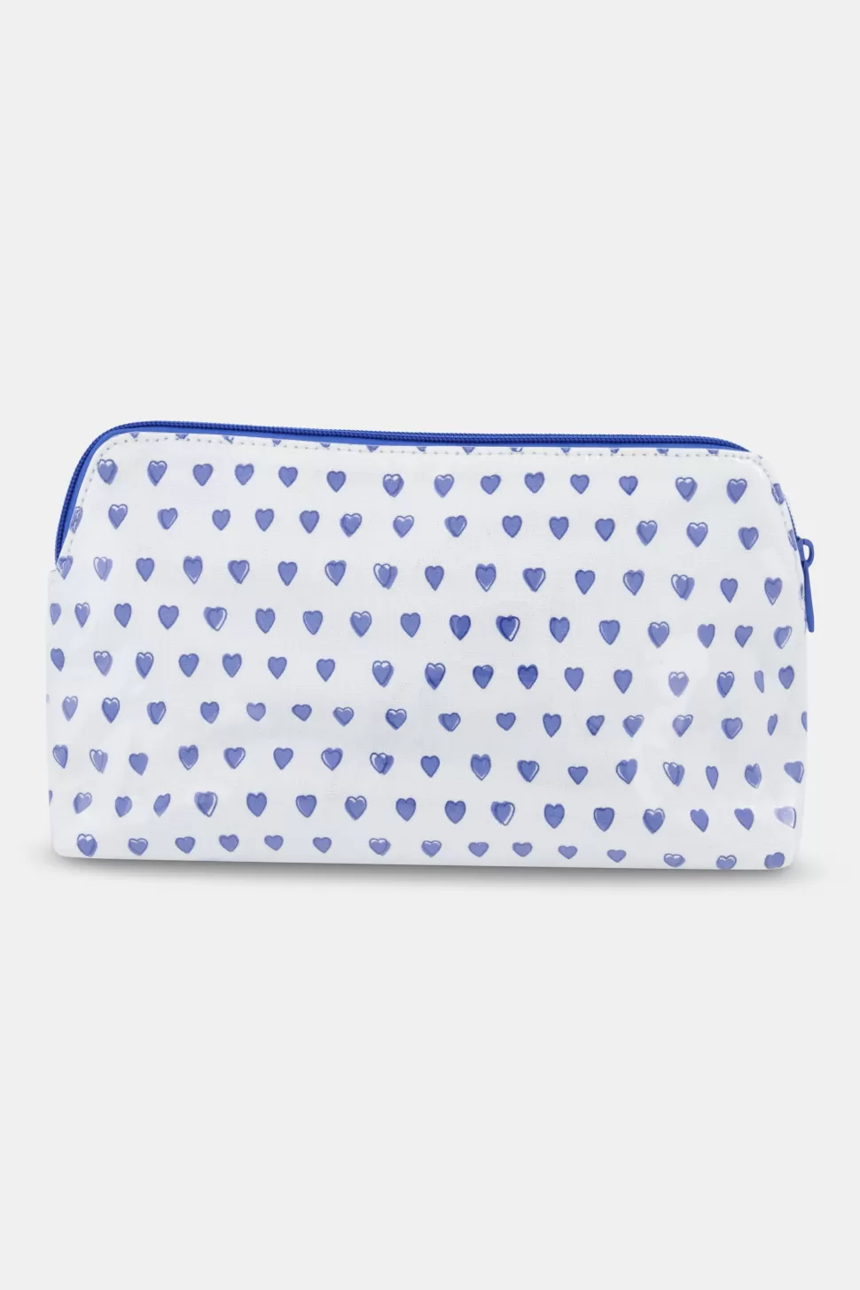 Roller Rabbit Hearts Makeup Bag Blue Outlet