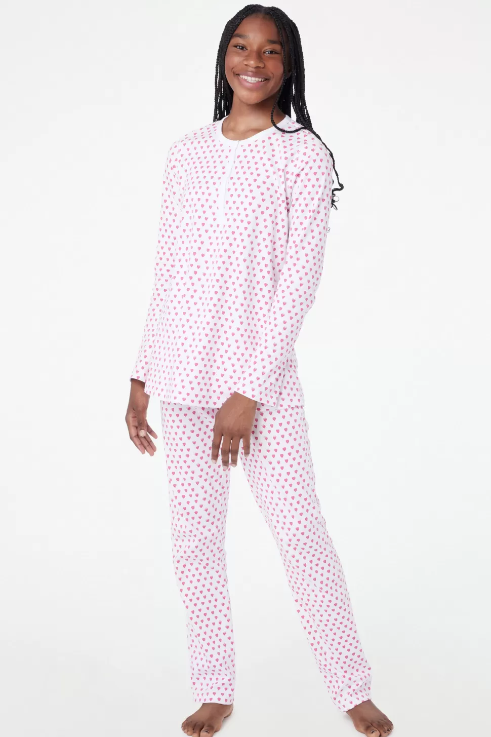 Roller Rabbit Hearts Pajamas Pink Sale