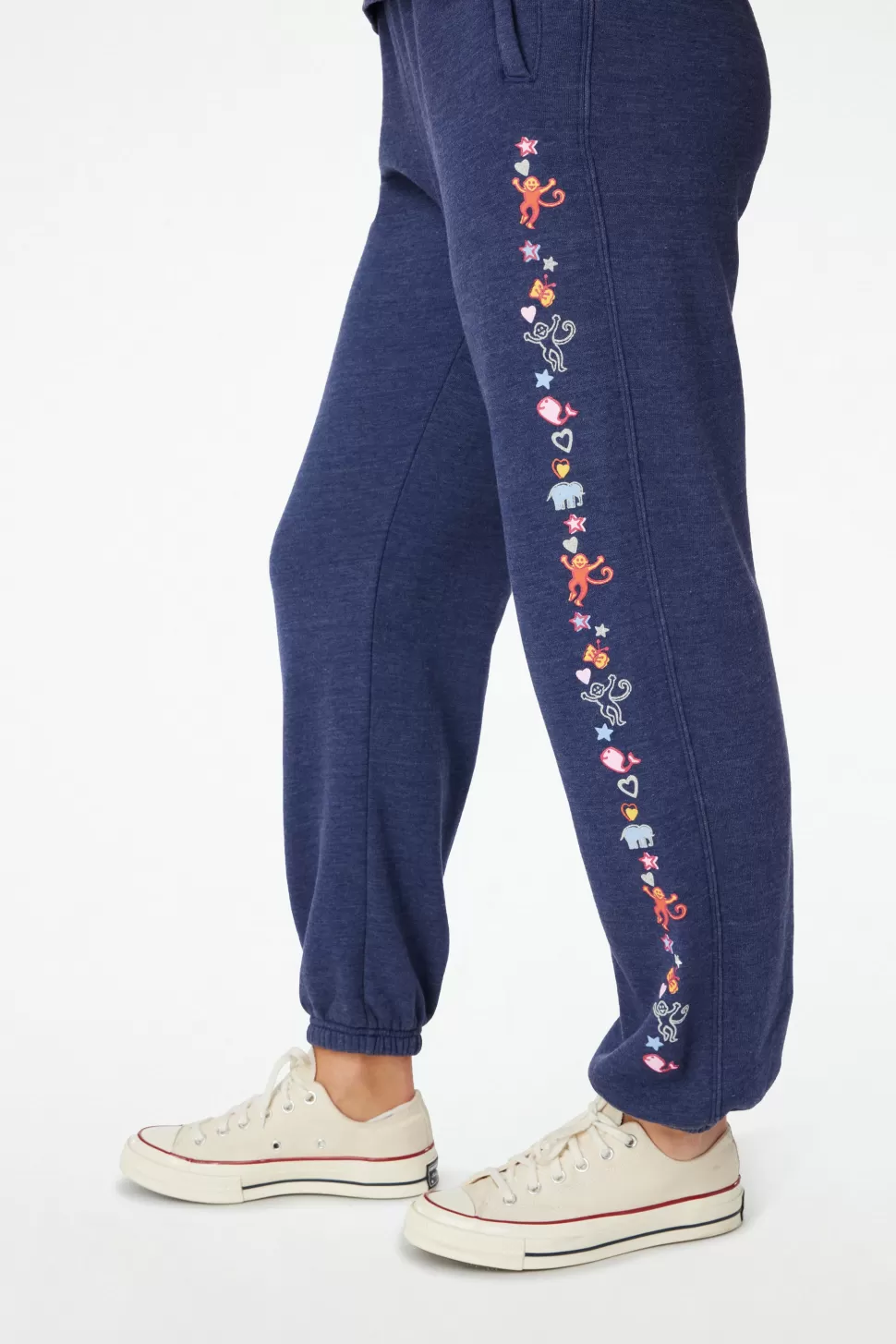 Roller Rabbit Icon Wave Sweatpants Navy Store