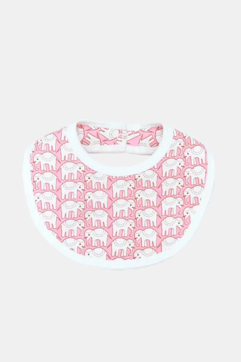 Roller Rabbit Infant Hathi Bib Pink Shop