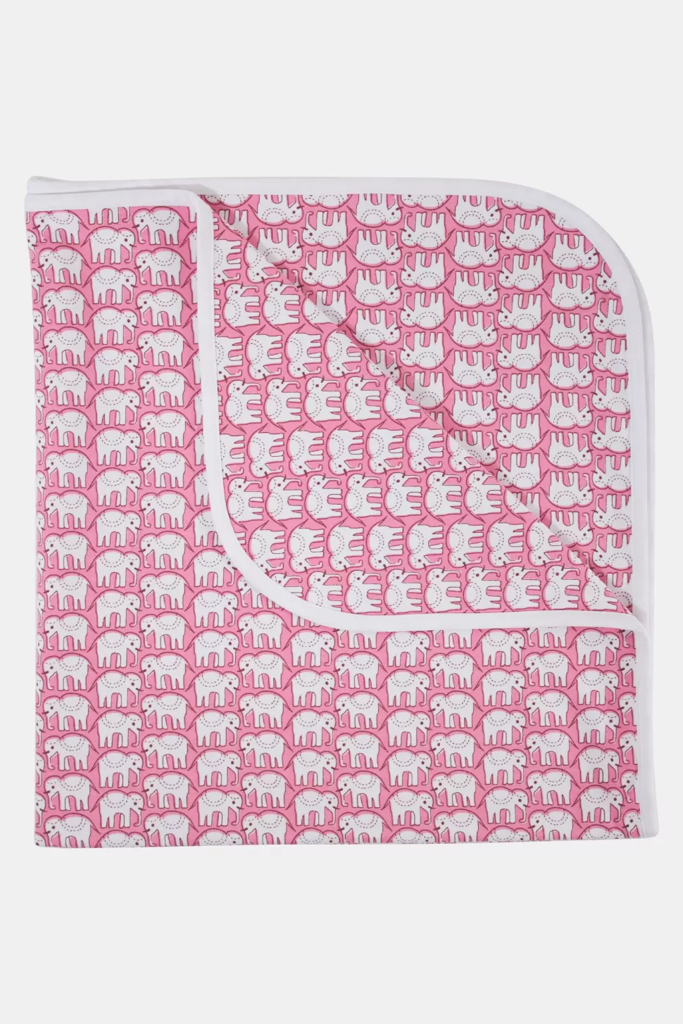 Roller Rabbit Infant Hathi Receiving Blanket Pink Sale