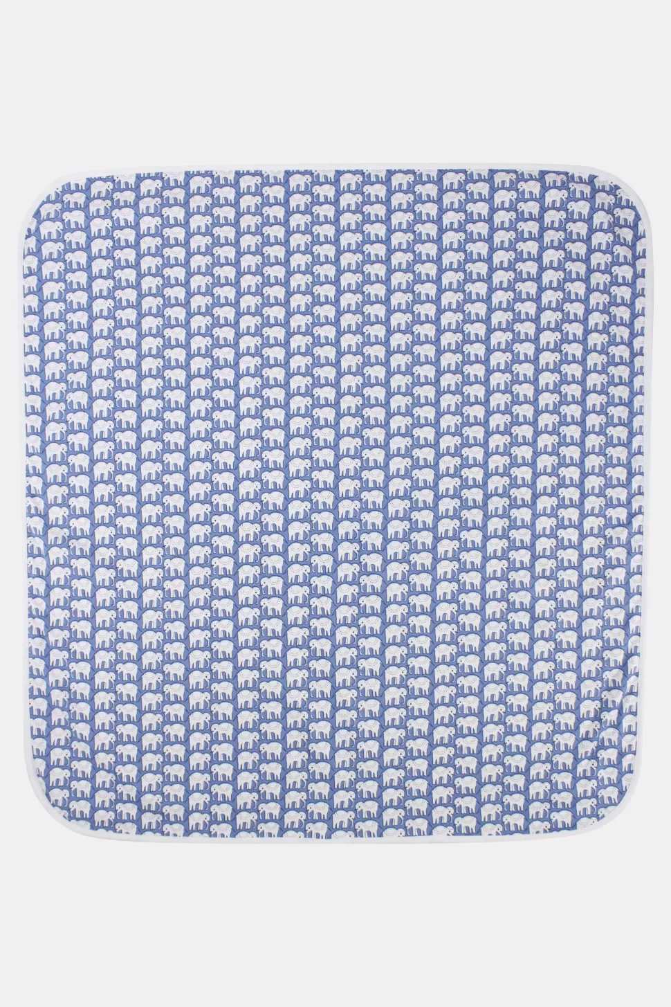 Roller Rabbit Infant Hathi Receiving Blanket Blue Cheap