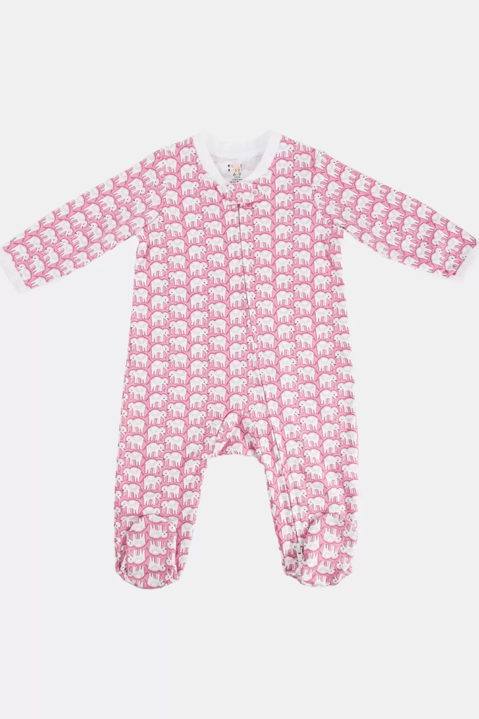 Roller Rabbit Infant Hathi Zipper Footie Pink Online