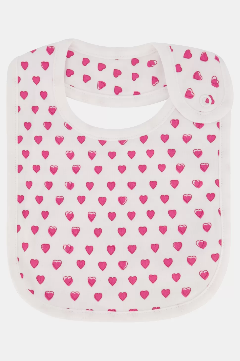 Roller Rabbit Infant Hearts Bib Pink New