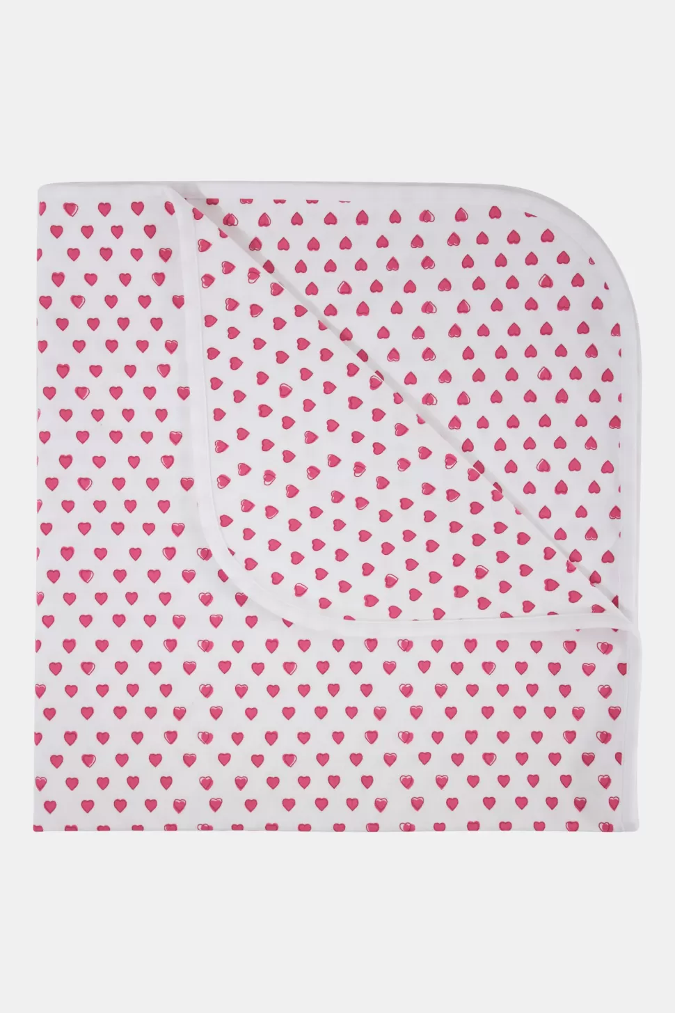 Roller Rabbit Infant Hearts Receiving Blanket Pink Cheap