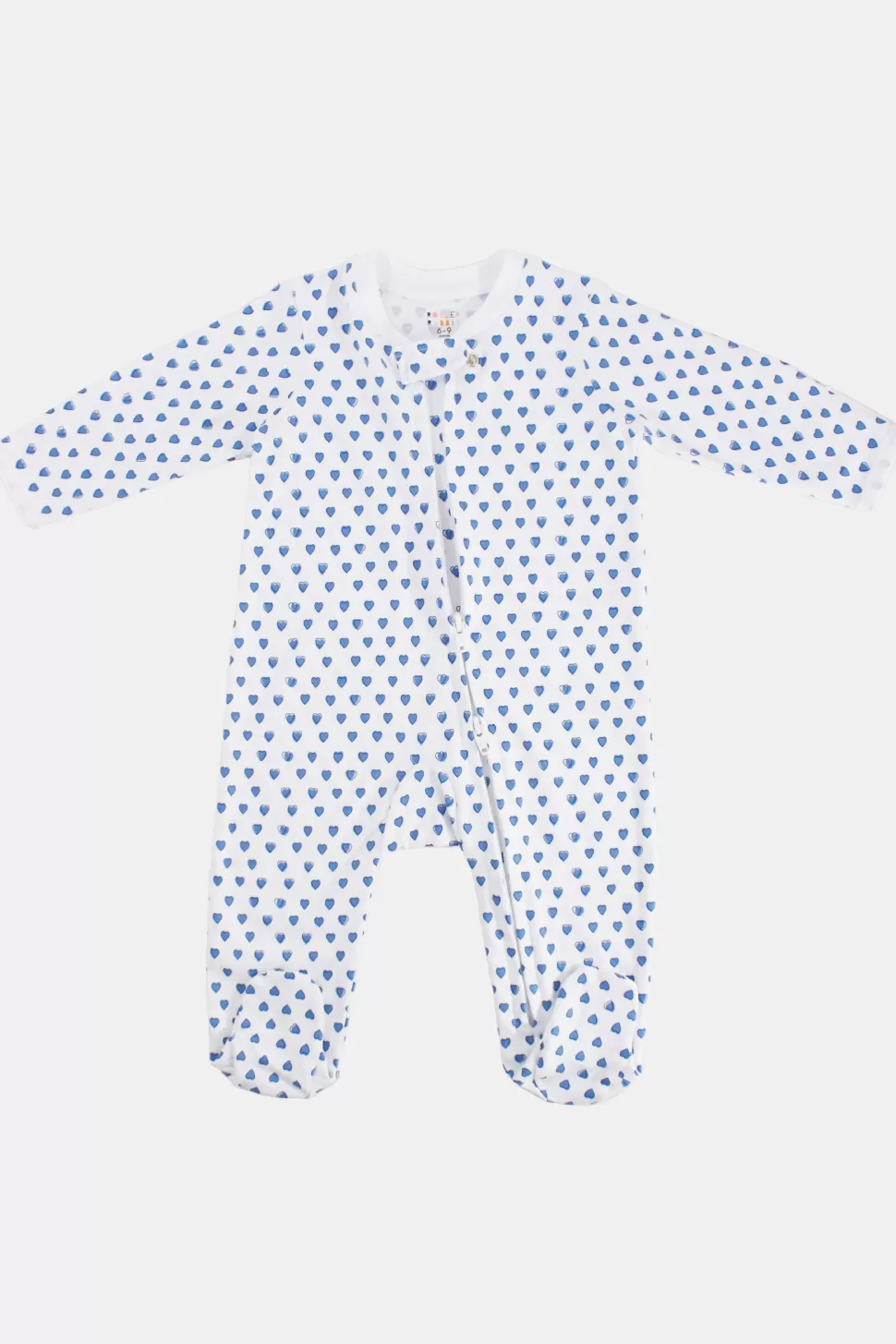 Roller Rabbit Infant Hearts Zipper Footie Blue Online