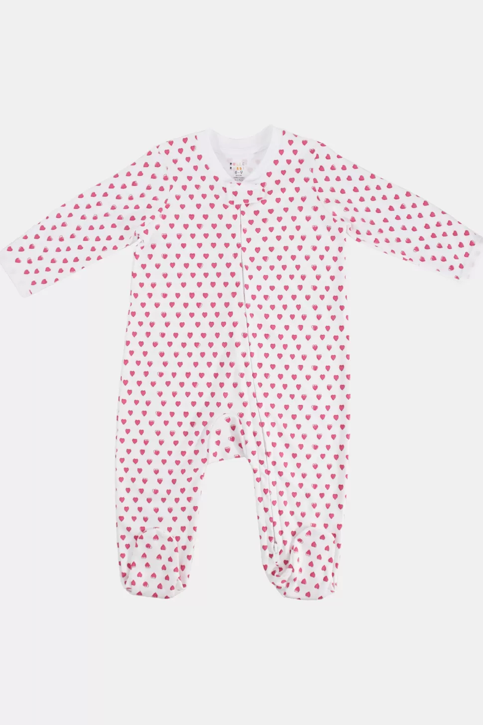 Roller Rabbit Infant Hearts Zipper Footie Pink Best