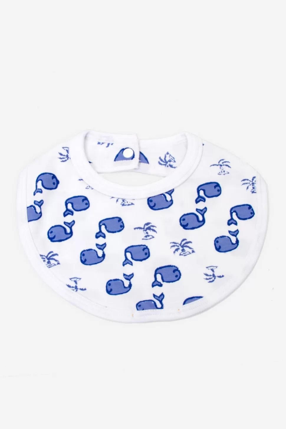 Roller Rabbit Infant Moby Bib Blue Outlet