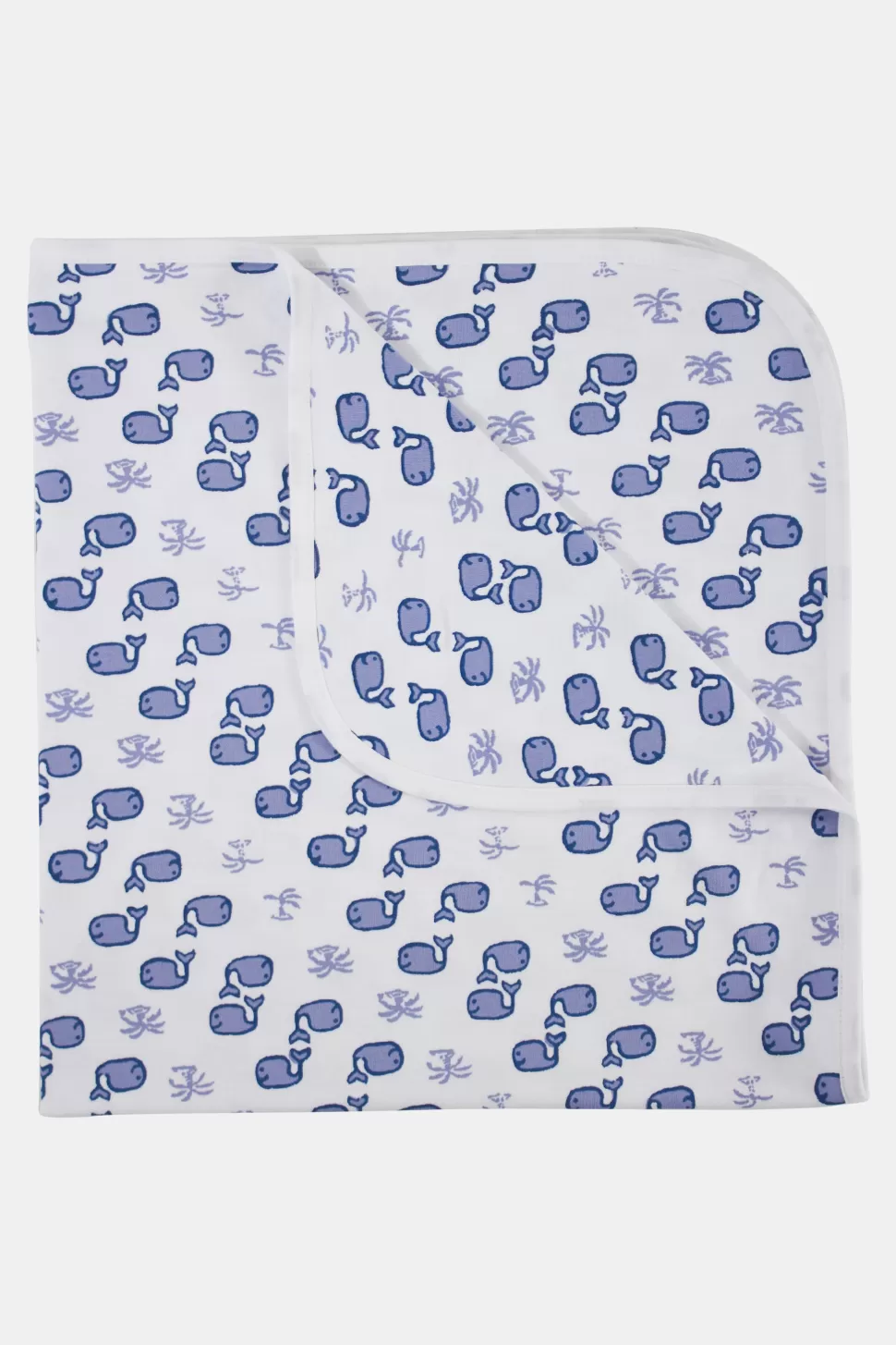 Roller Rabbit Infant Moby Receiving Blanket Blue Cheap