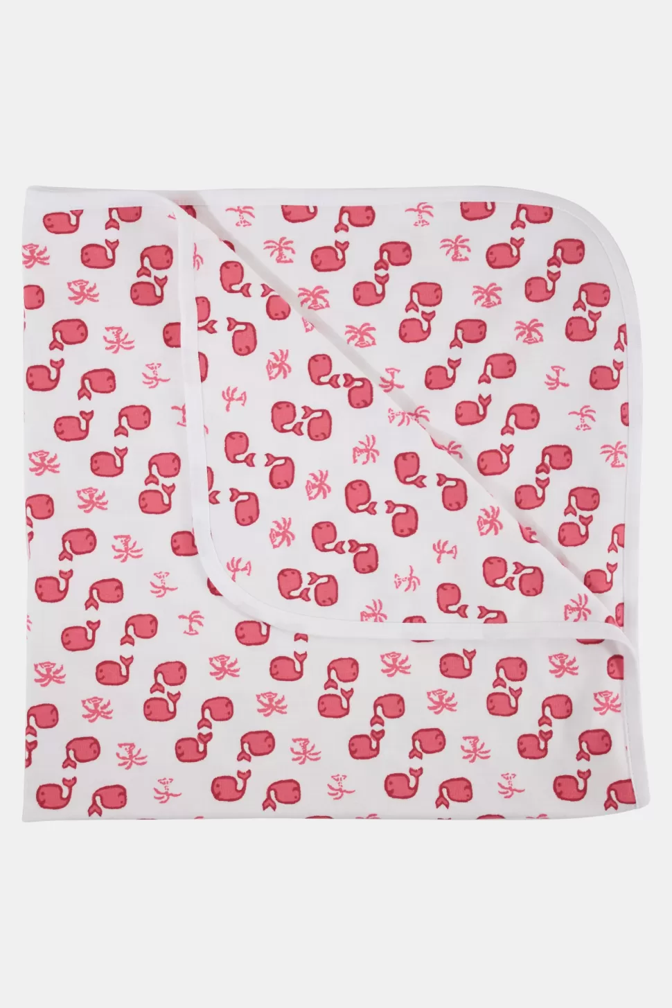 Roller Rabbit Infant Moby Receiving Blanket Pink Hot