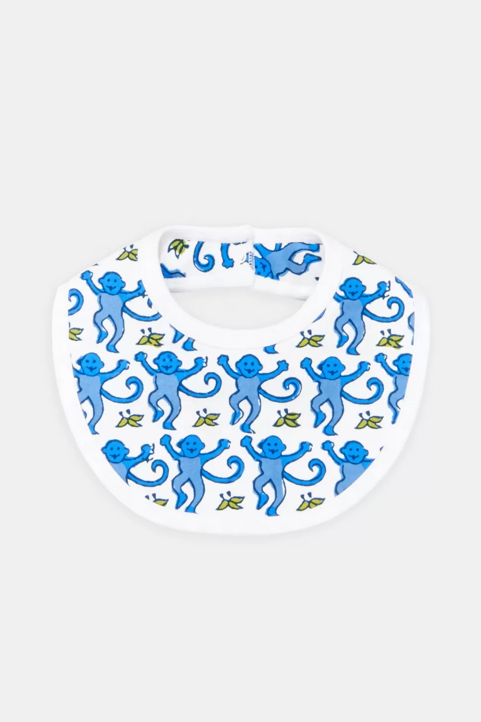 Roller Rabbit Infant Monkey Bib Blue Online