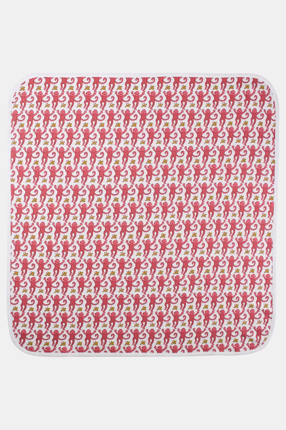 Roller Rabbit Infant Monkey Receiving Blanket Pink Sale