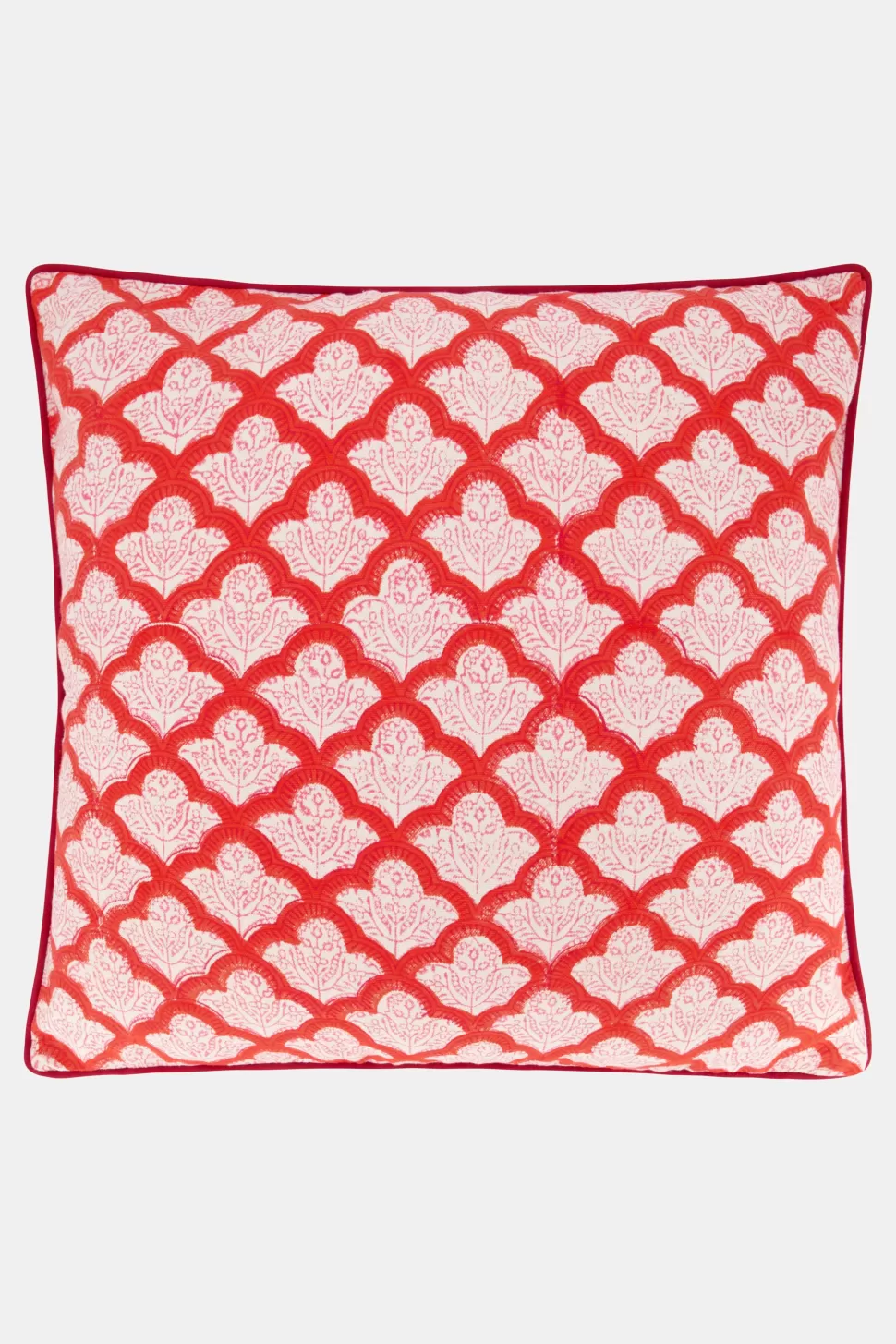 Roller Rabbit Jemina Decorative Pillow Red Hot