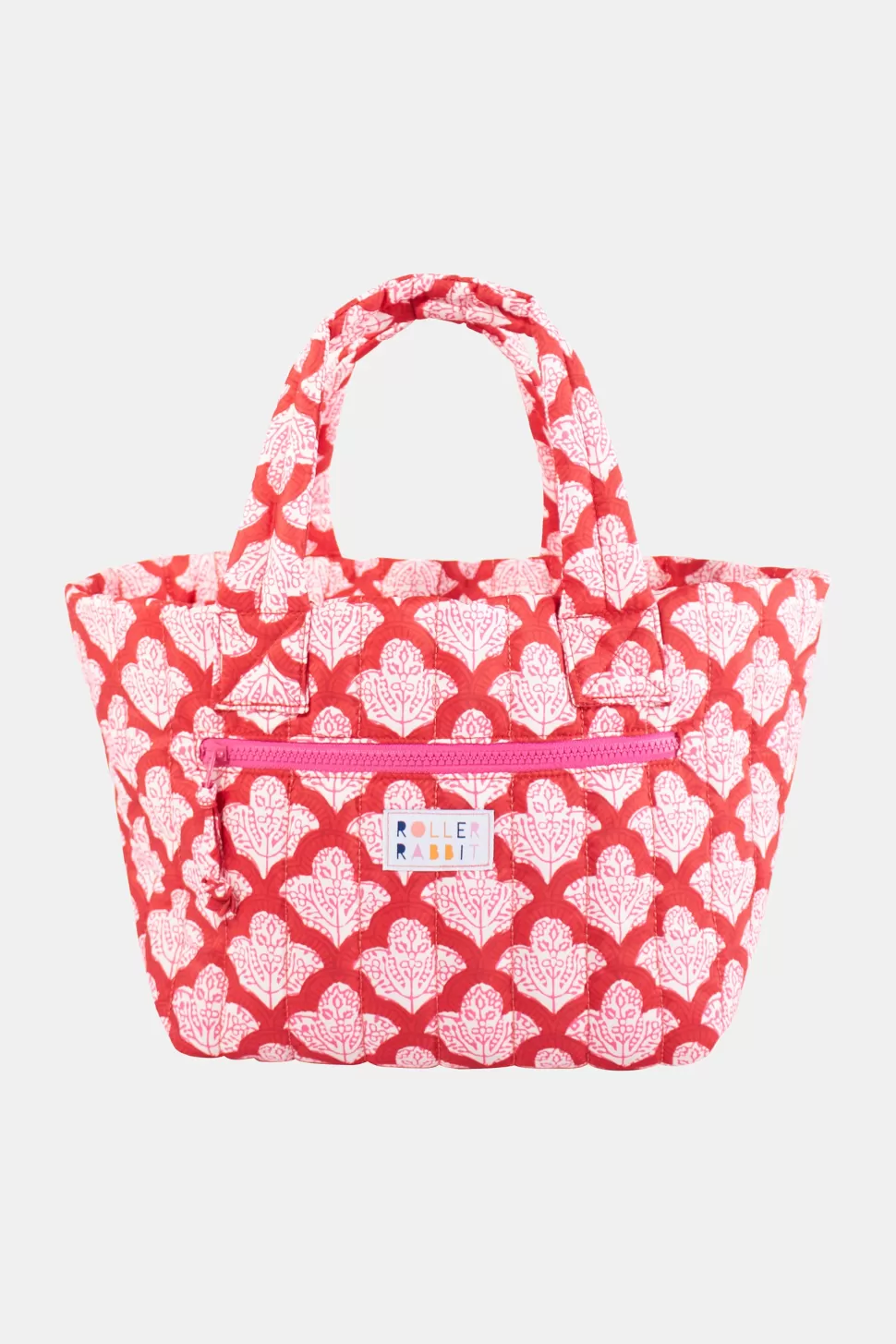 Roller Rabbit Jemina Small Quilted Tote Red Discount