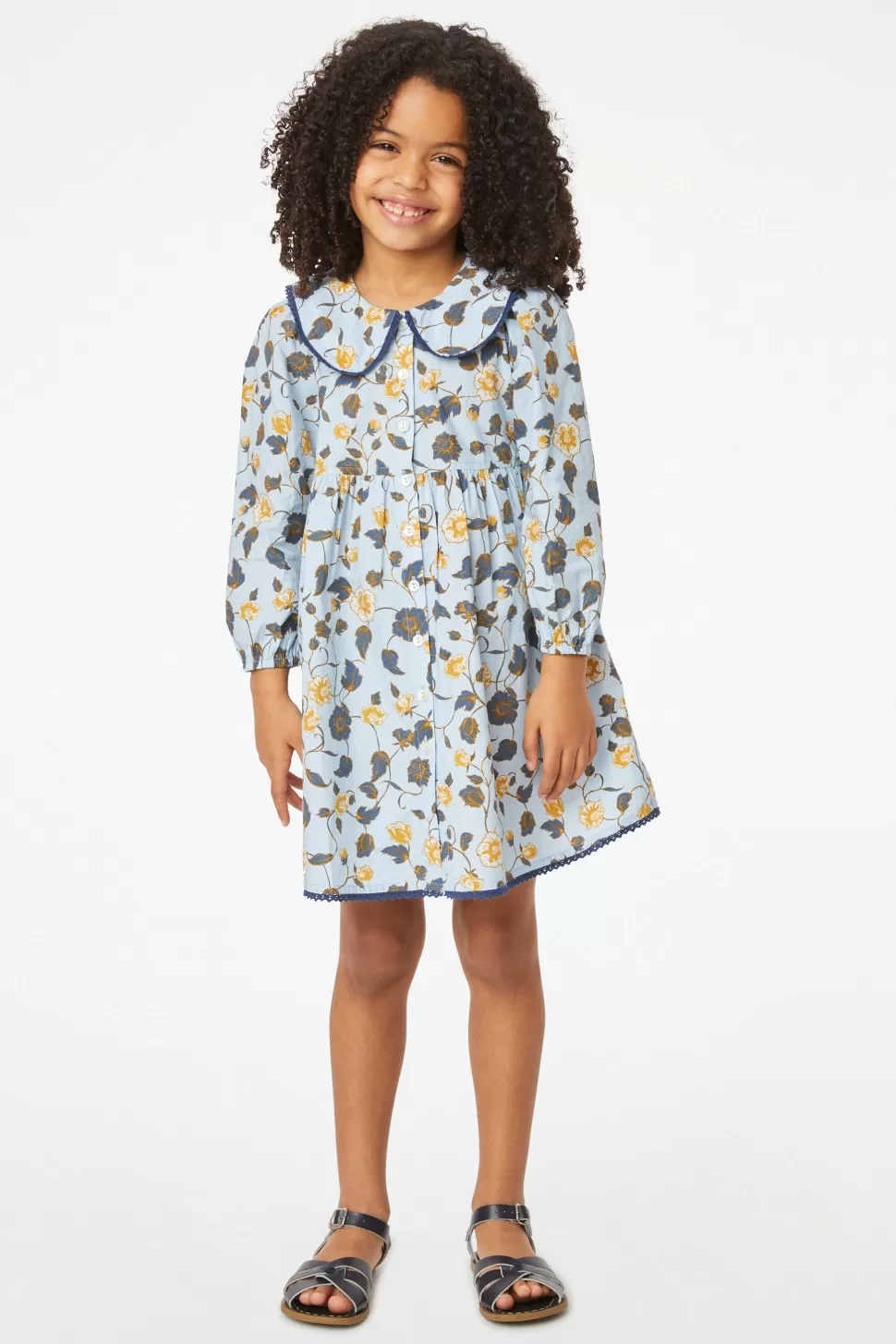 Roller Rabbit Kids Evandra Floral Reilly Dress Blue Store