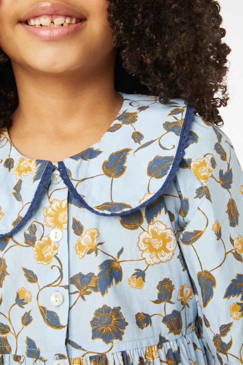 Roller Rabbit Kids Evandra Floral Reilly Dress Blue Store