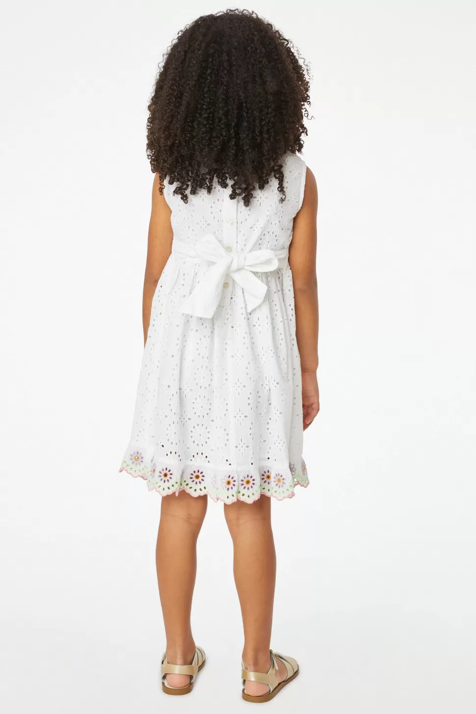 Roller Rabbit Kids Eyelet Chantal Dress White Best