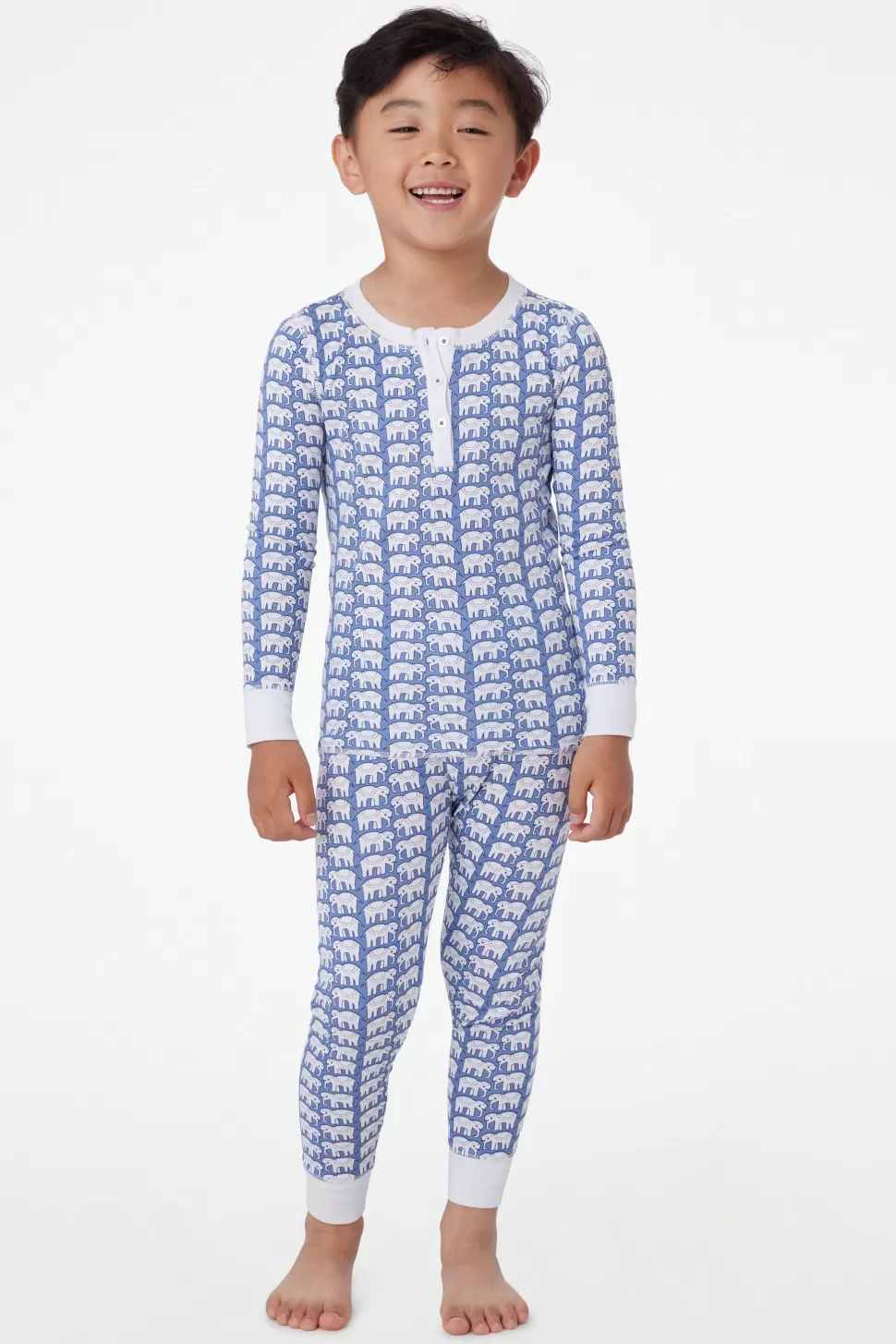 Roller Rabbit Kids Hathi Pajamas Blue Online