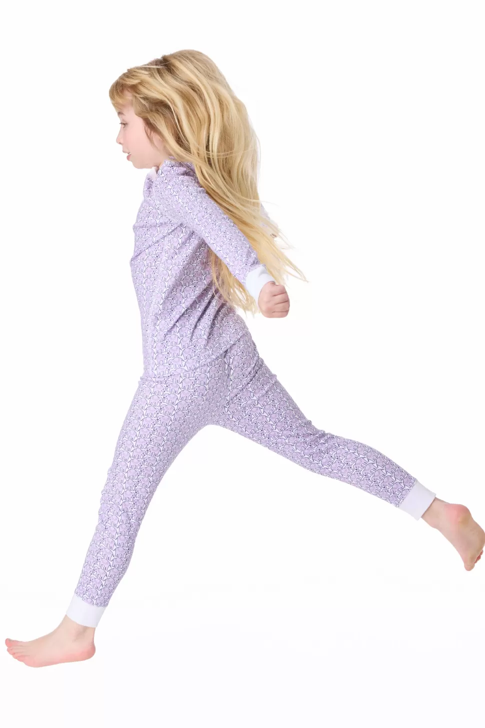 Roller Rabbit Kids Hathi Pajamas Lilac Shop