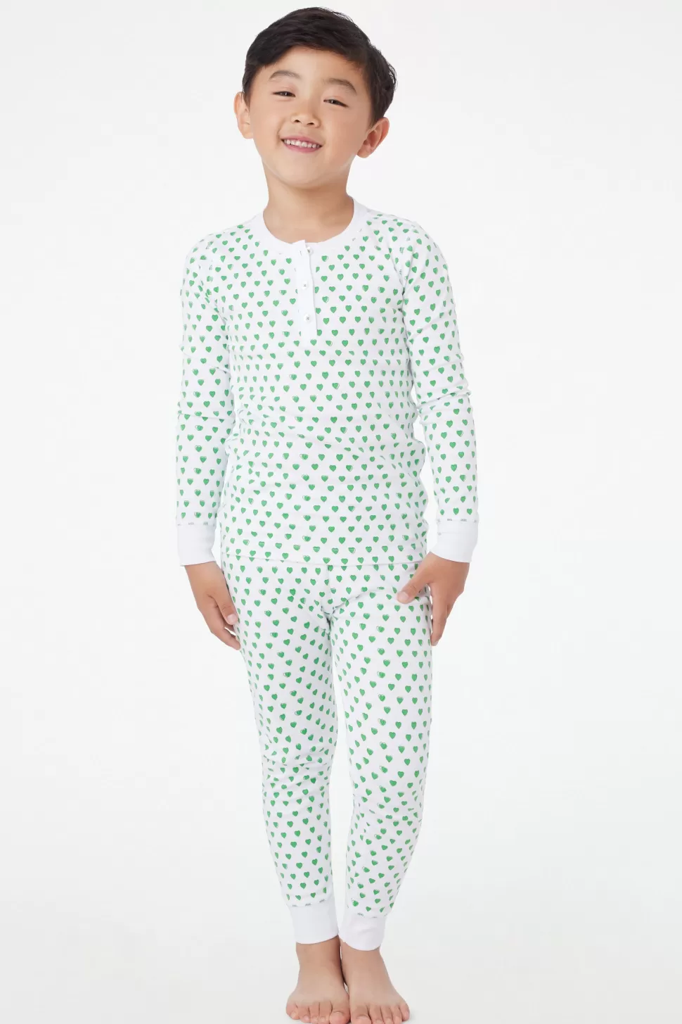 Roller Rabbit Kids Hearts Pajamas Emerald Shop