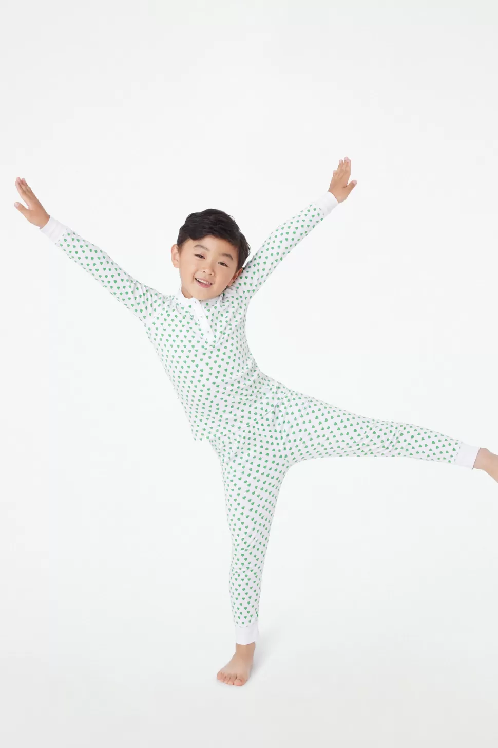 Roller Rabbit Kids Hearts Pajamas Emerald Shop