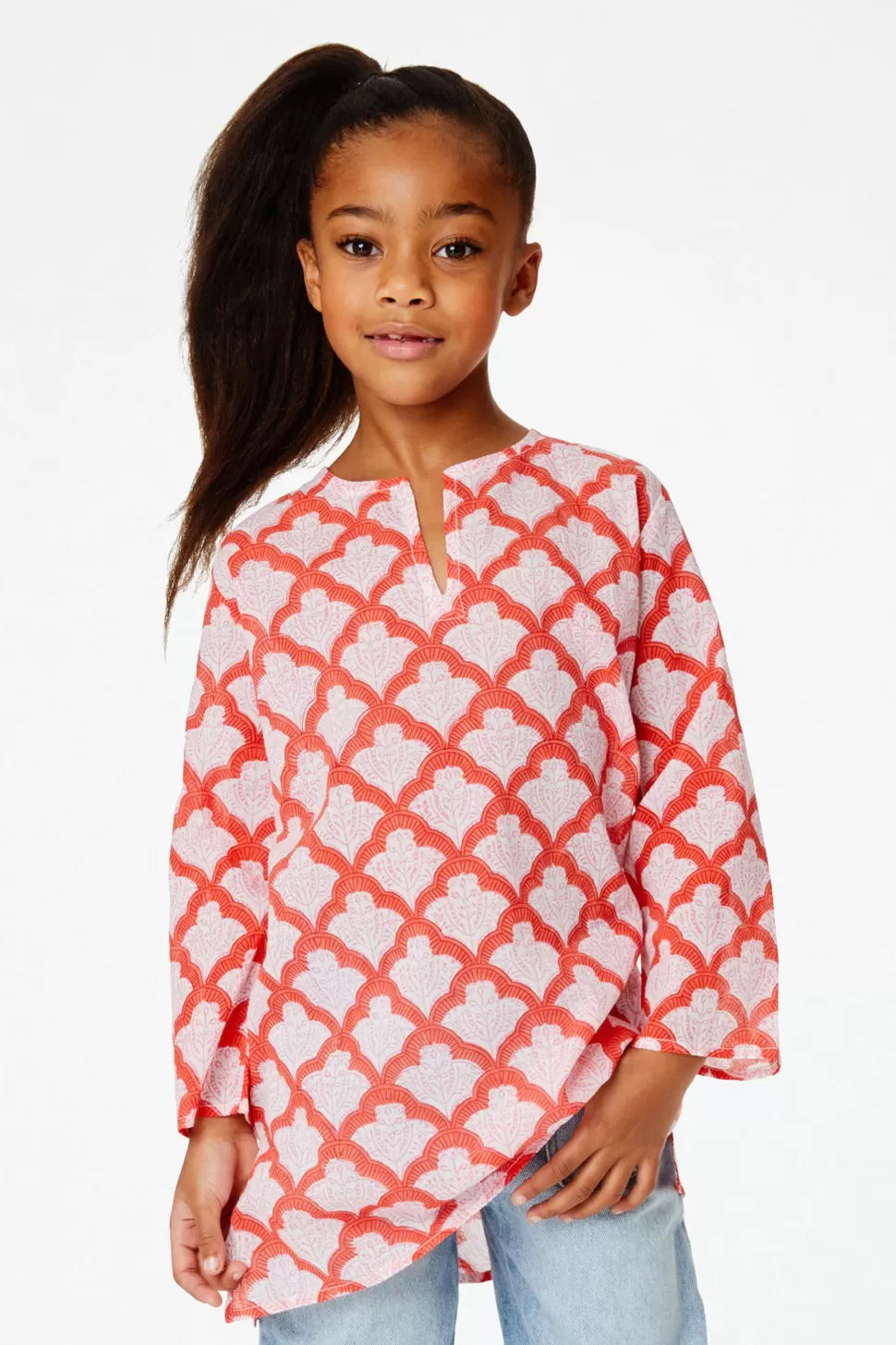 Roller Rabbit Kids Jemina Kurta Red Shop