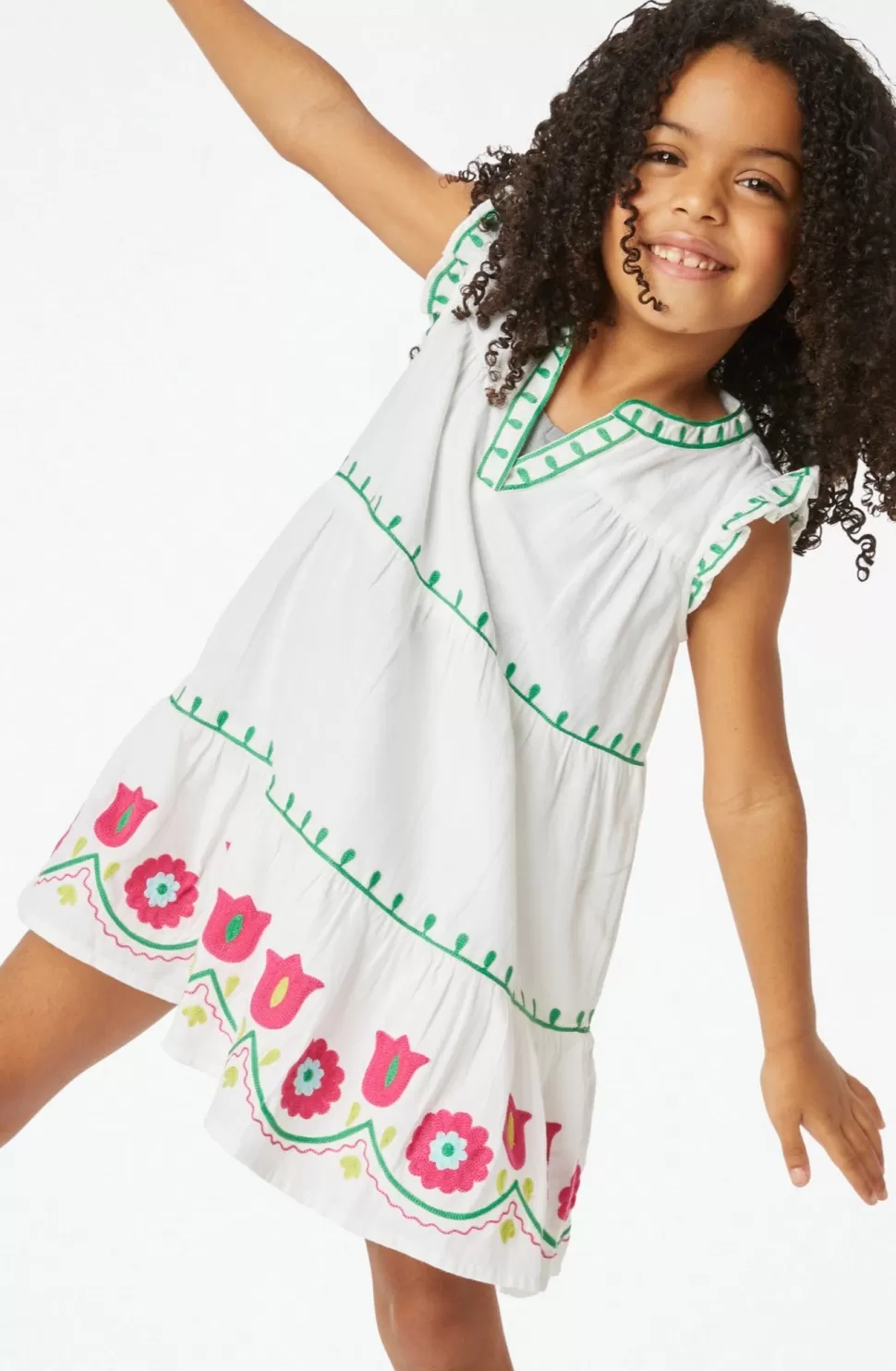 Roller Rabbit Kids Lavandou Patty Dress Multi Flash Sale