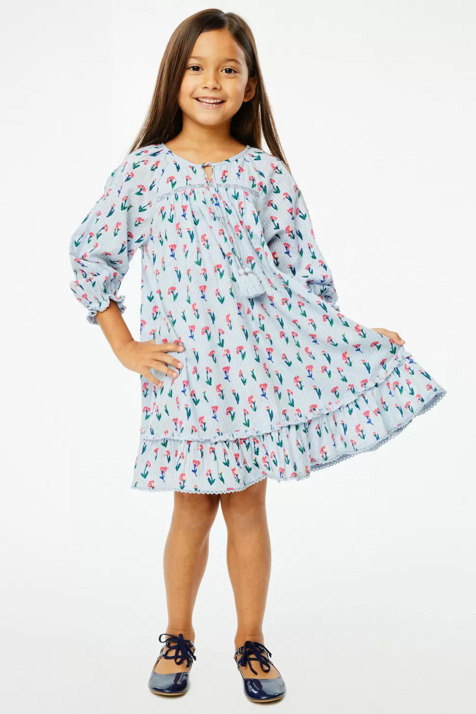 Roller Rabbit Kids Lerida Iria Dress Sky Best Sale