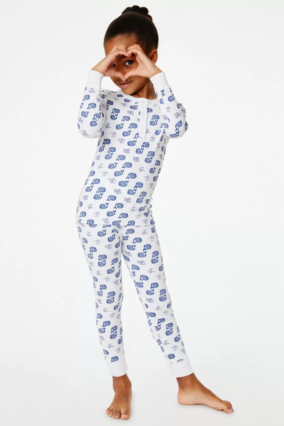 Roller Rabbit Kids Moby Pajamas Blue Clearance