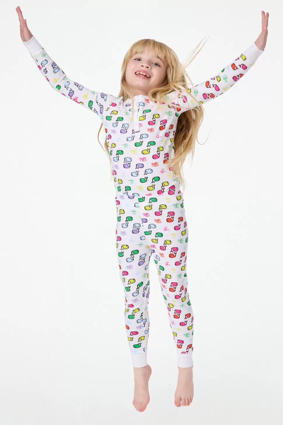 Roller Rabbit Kids Moby Paradise Pajamas Multi Fashion