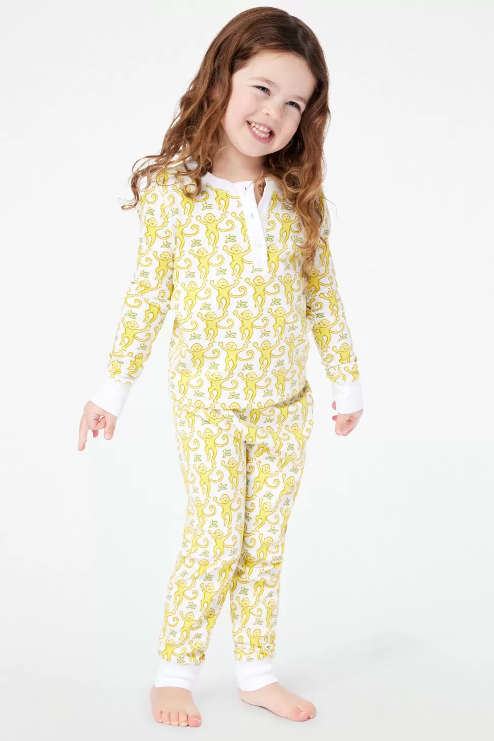 Roller Rabbit Kids Monkey Pajamas Sunshine Best