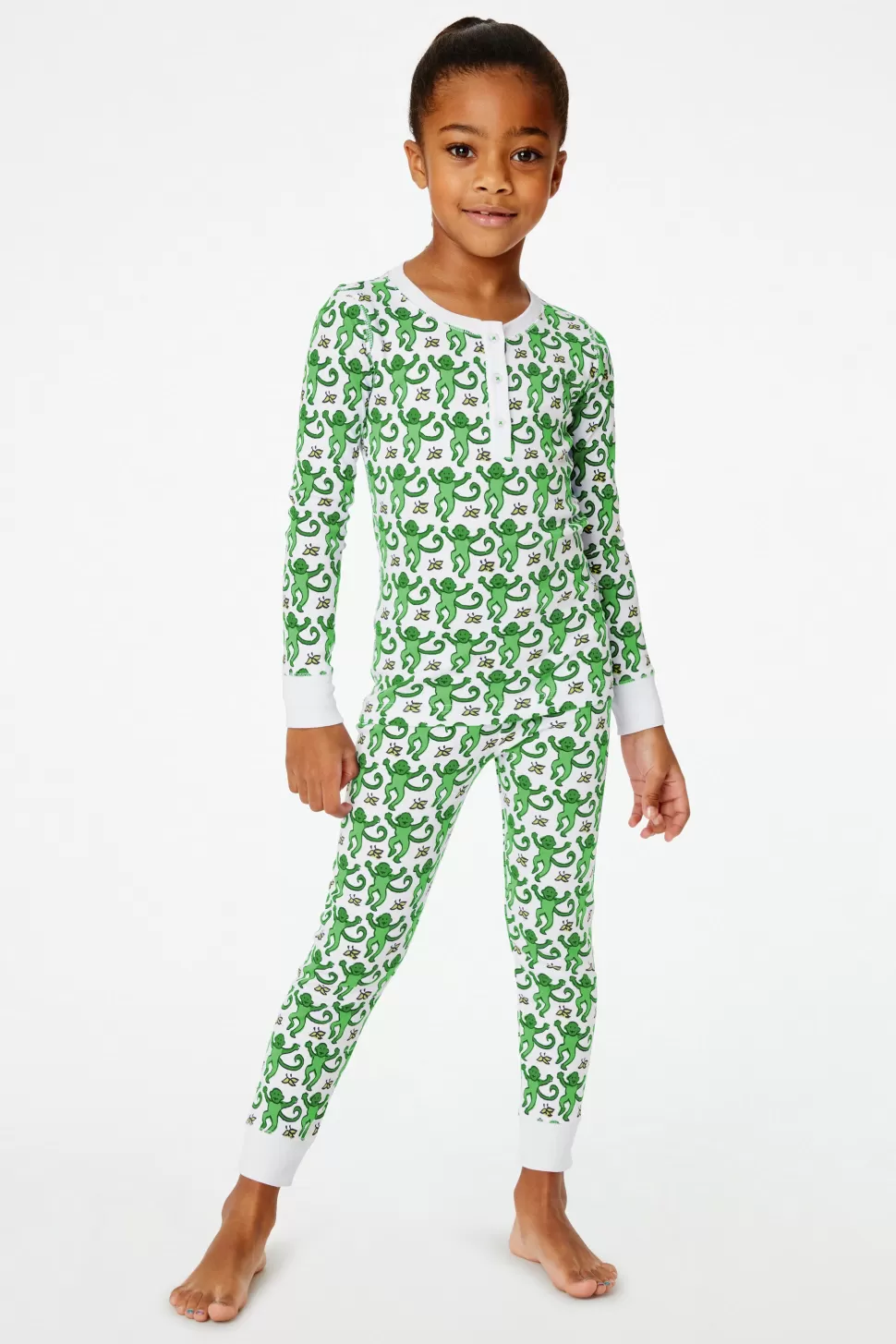 Roller Rabbit Kids Monkey Pajamas Green Online