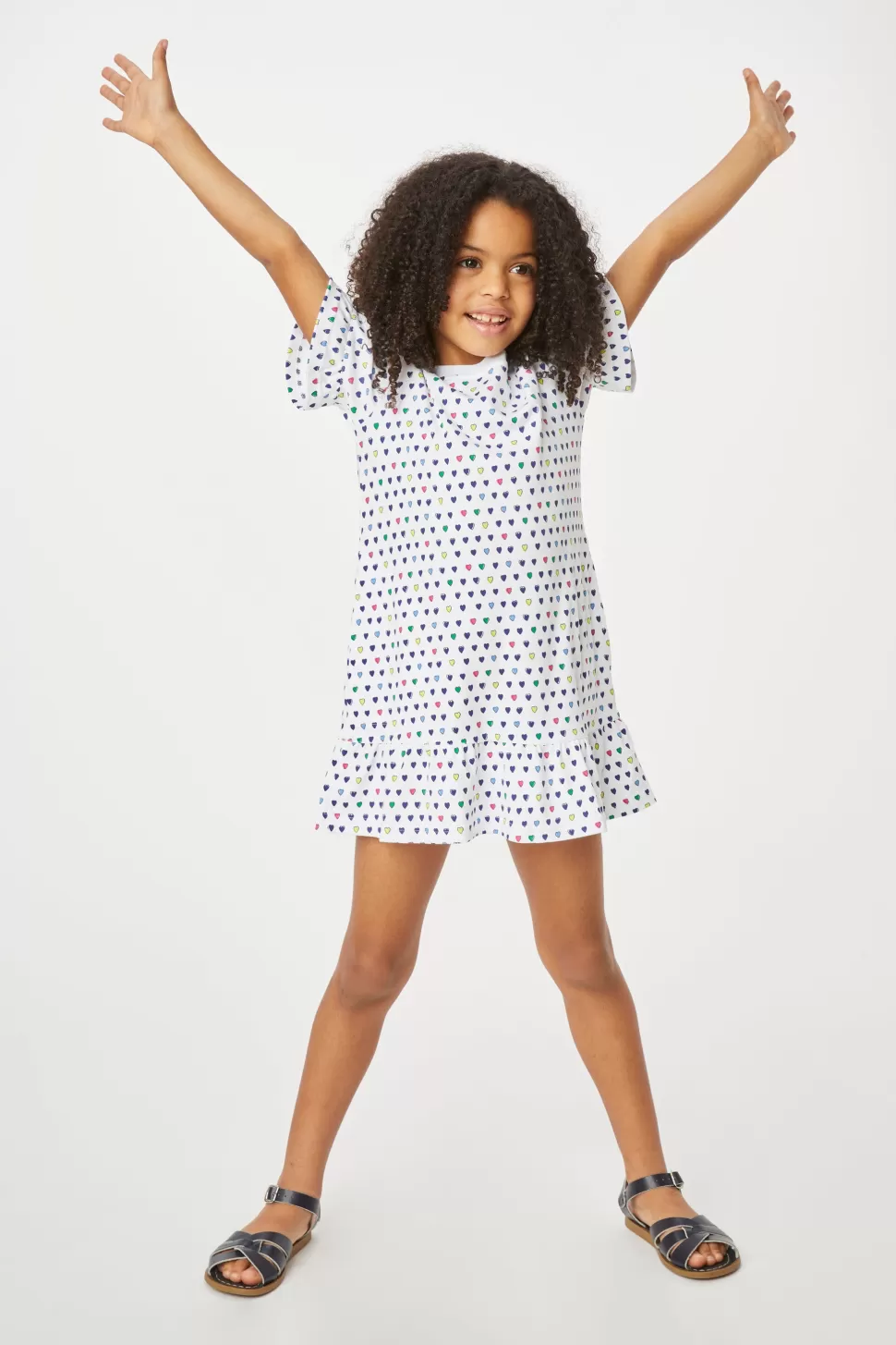 Roller Rabbit Kids Pop Hearts Esme Dress Multi Shop