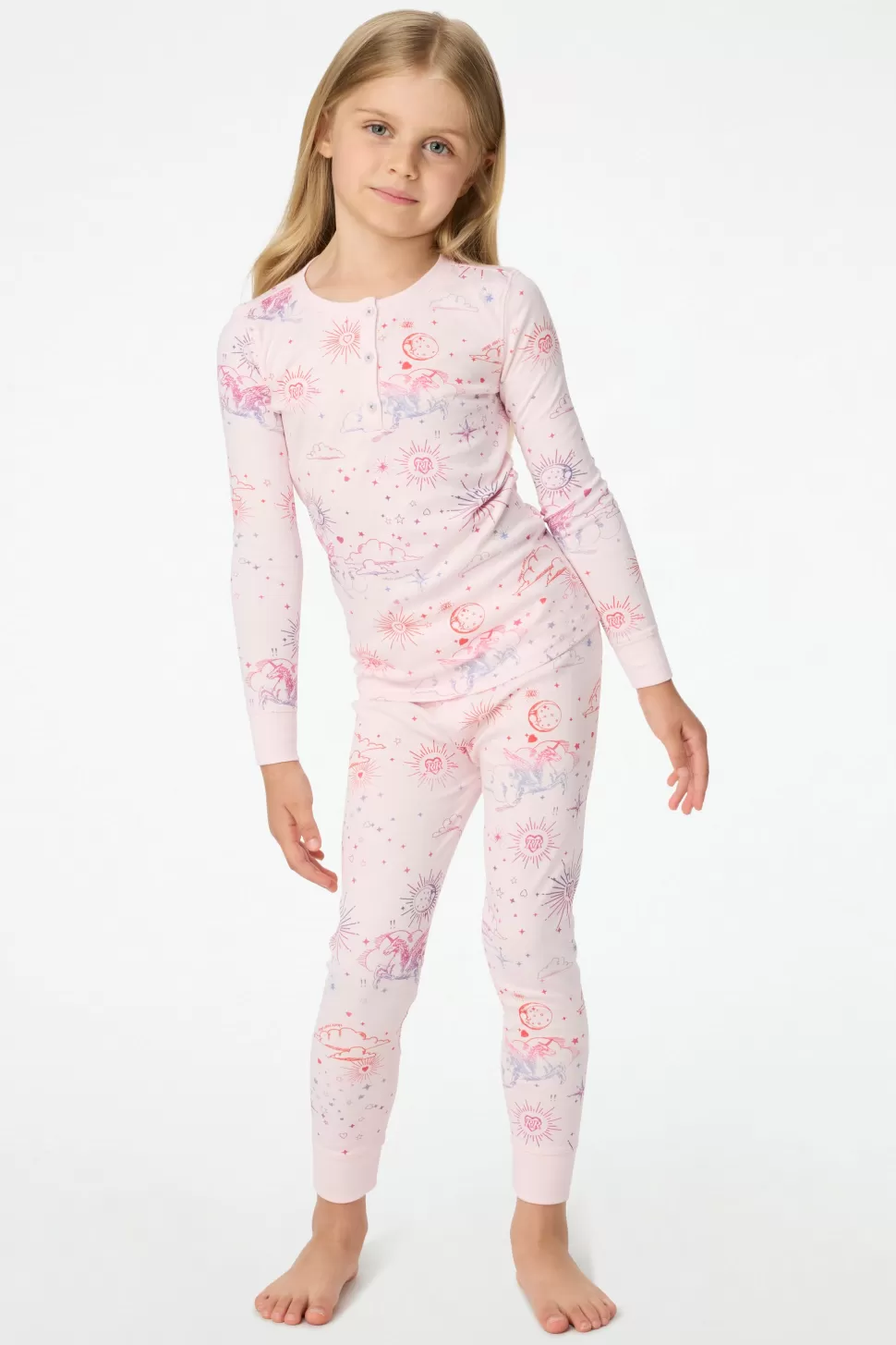 Roller Rabbit Kids Rainbow Fairytale Pajamas Pink Flash Sale