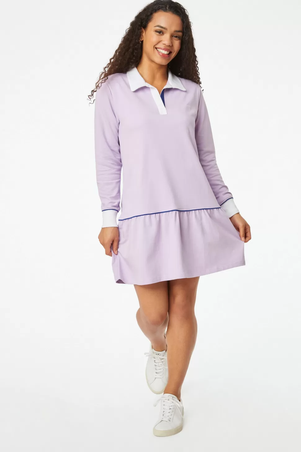 Roller Rabbit Love Stripe Cahya Dress Lilac Discount